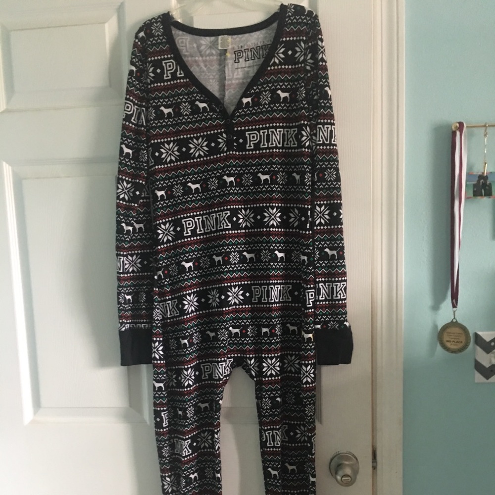 PINK onesie size L